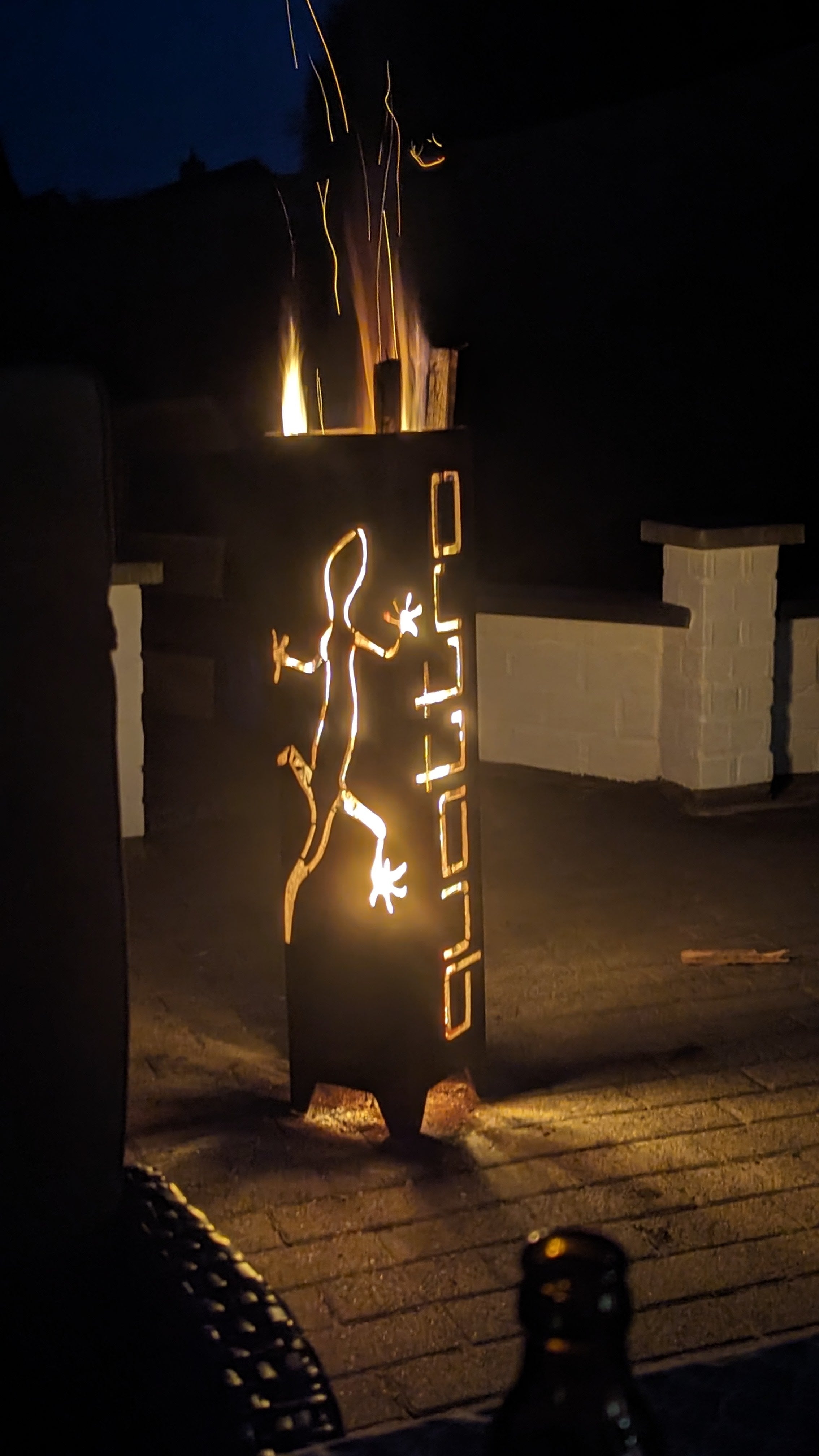 Feuertonne 100 cm mit Wunschlogo - Bild 1
