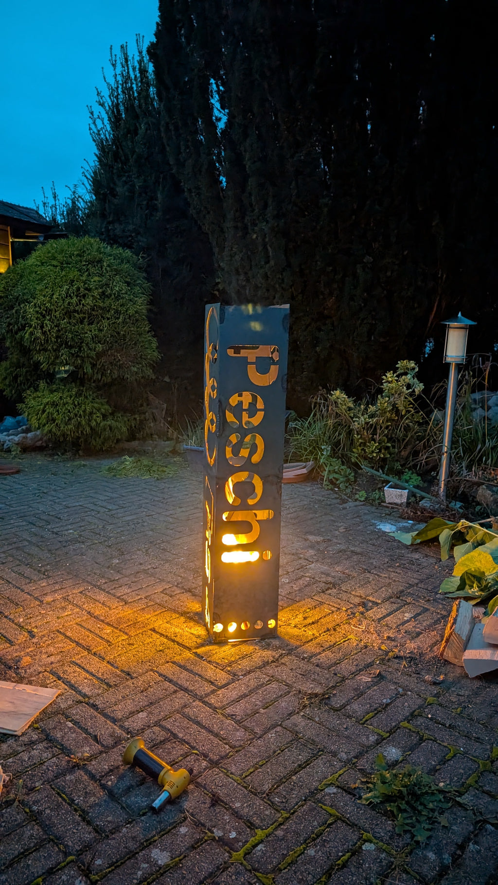 Feuertonne 100 cm mit Wunschlogo - Bild 4