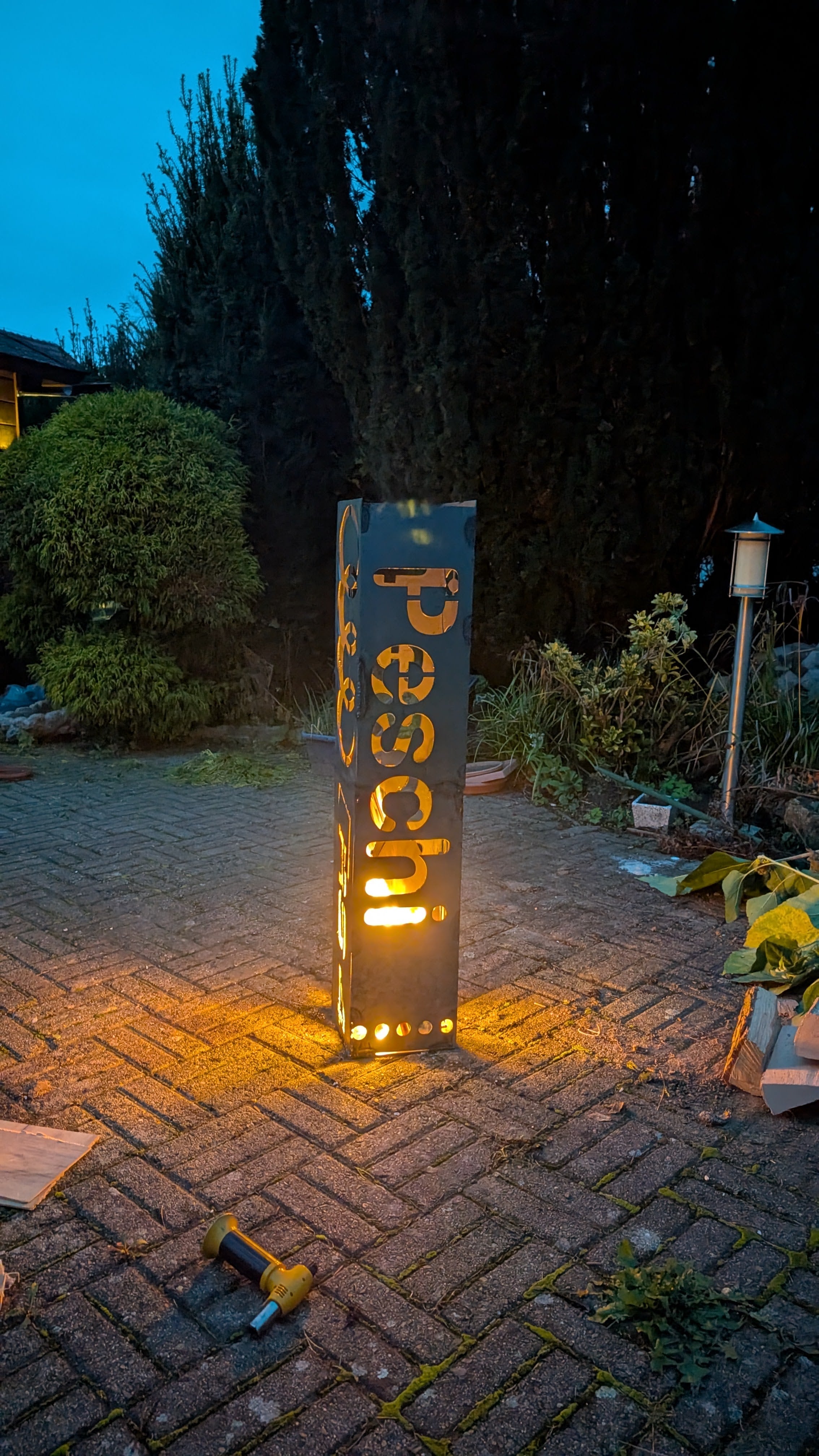 Feuertonne 100 cm mit Wunschlogo - Bild 4