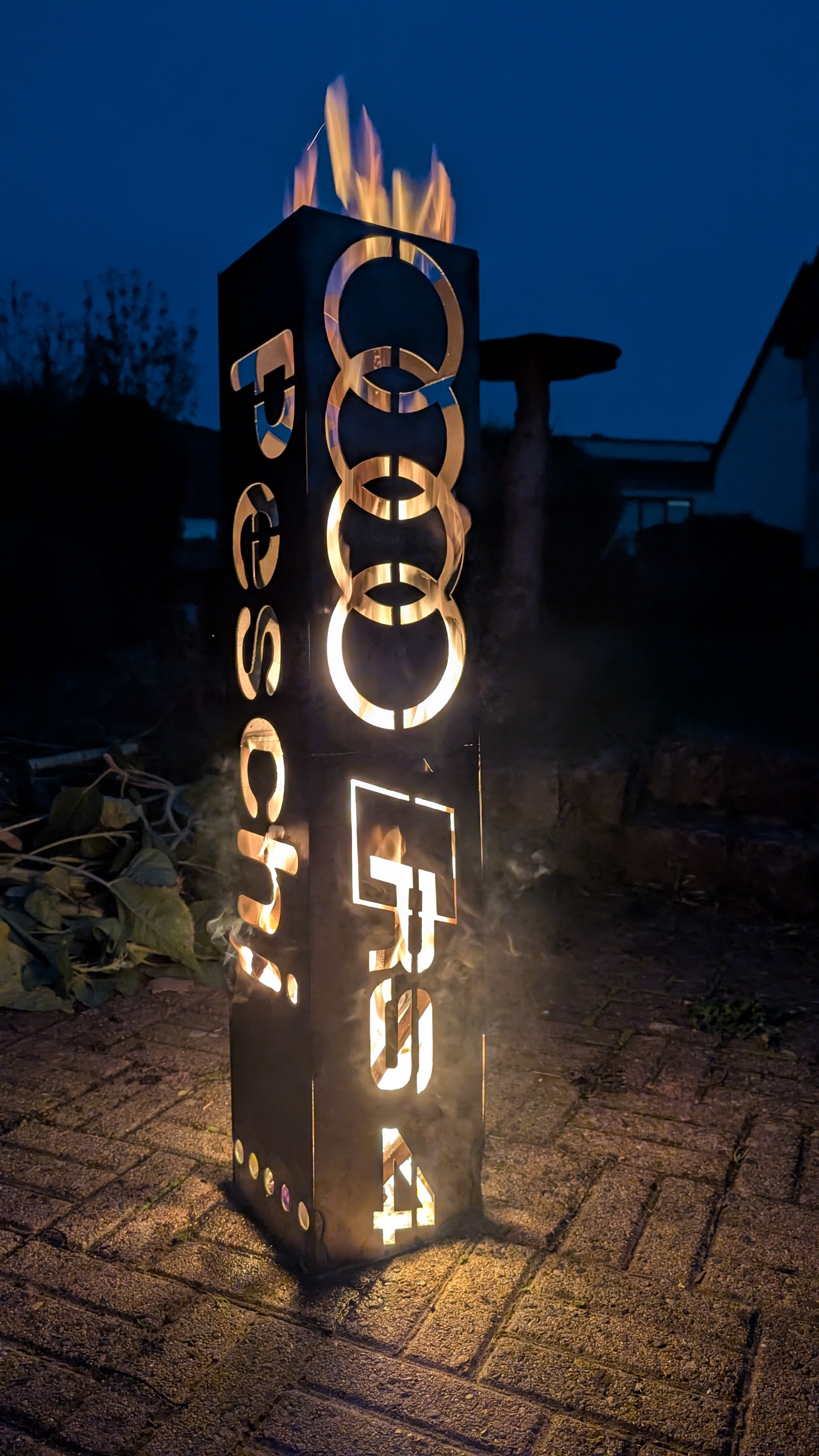 Feuertonne 100 cm mit Wunschlogo - Bild 5