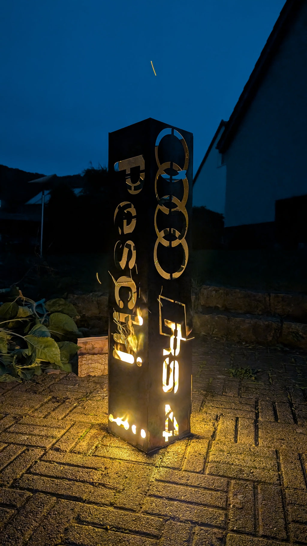 Feuertonne 100 cm mit Wunschlogo - Bild 6