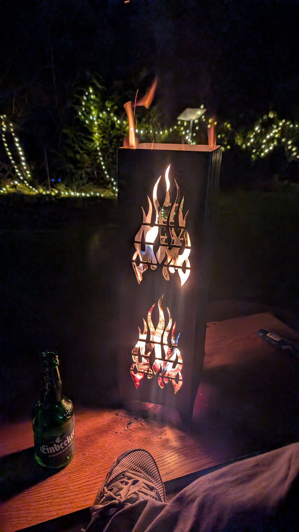 Kleine Feuertonne Minigrill Feuerstelle - Bild 2