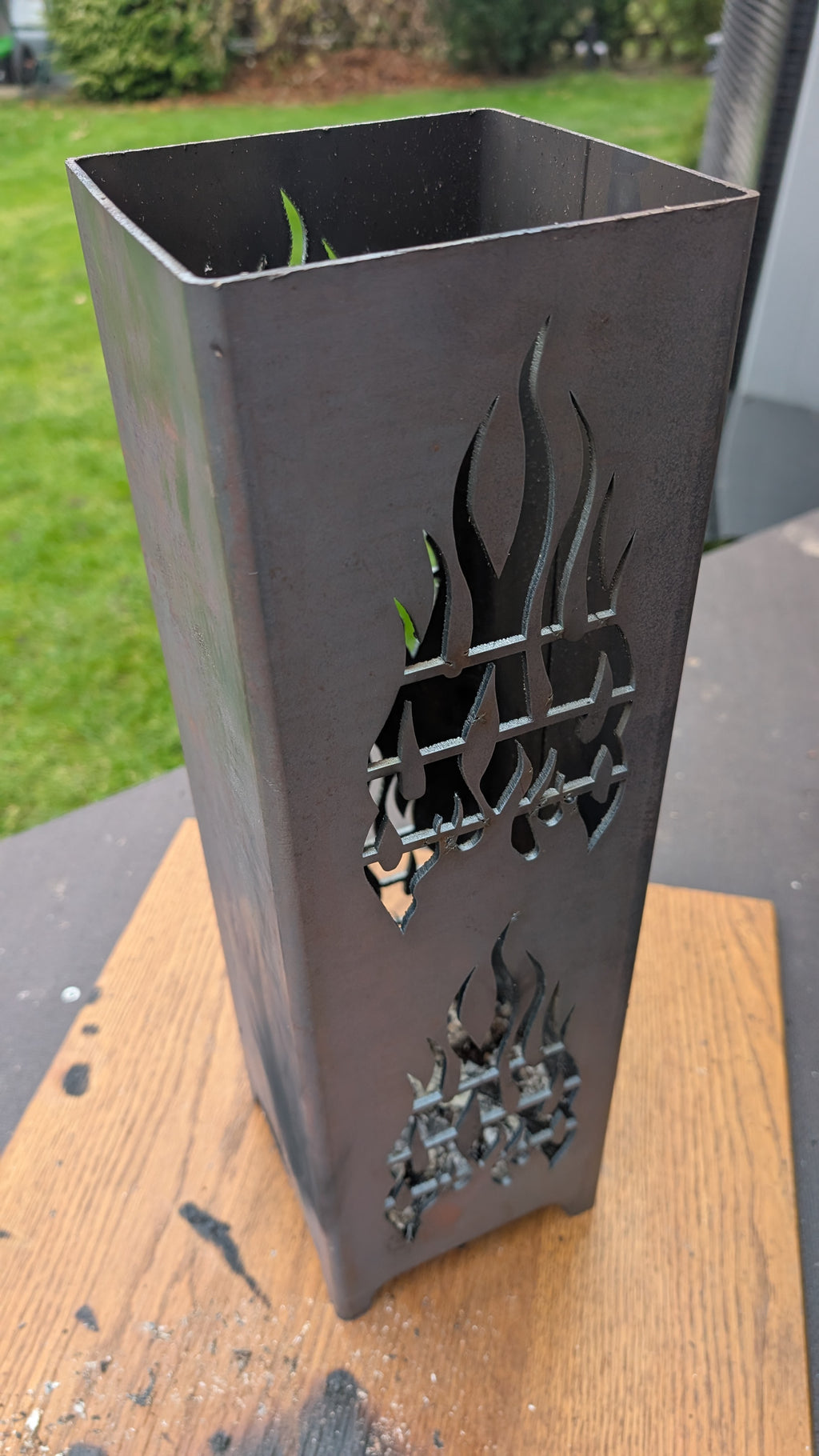 Kleine Feuertonne Minigrill Feuerstelle - Bild 3
