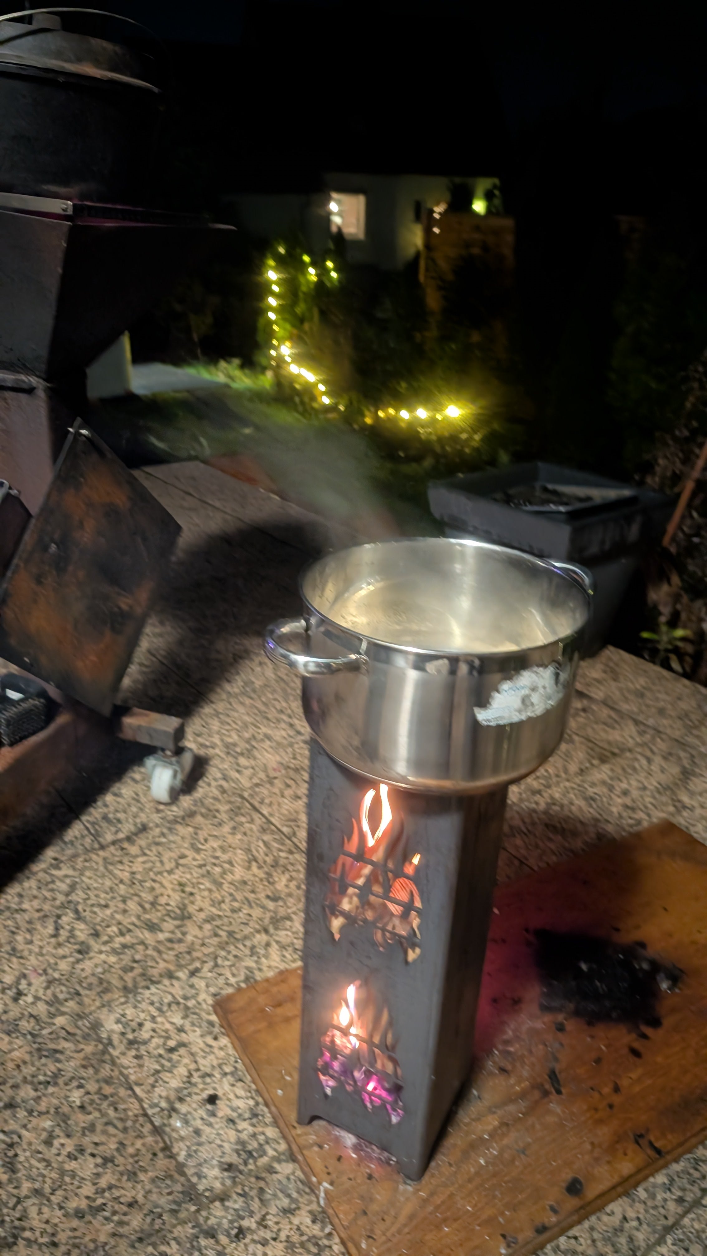 Kleine Feuertonne Minigrill Feuerstelle - Bild 6