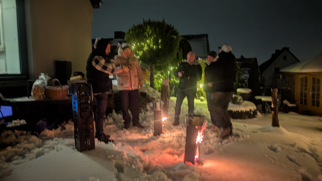 Kleine Feuertonne Minigrill Feuerstelle - Bild 9