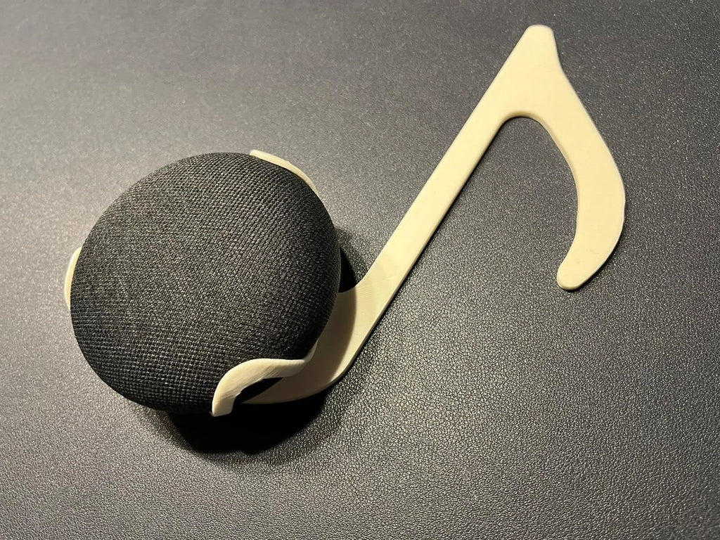Halter für Google Home Mini Halterung für die Wand im Musik Noten Design - Bild 5