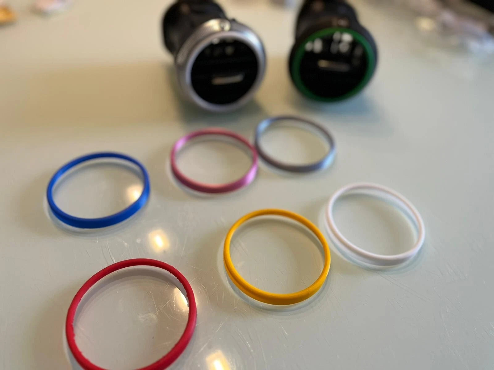 A3 8P Lüftung Ring farbig Wunschfarbe Facelift und Vorfacelift - Bild 2
