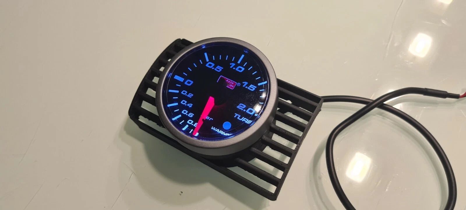 Halter für Ladedruckanzeig Audi A3 8l Instrumentenhalter Lüftung A3 60mm Gauge - Bild 3