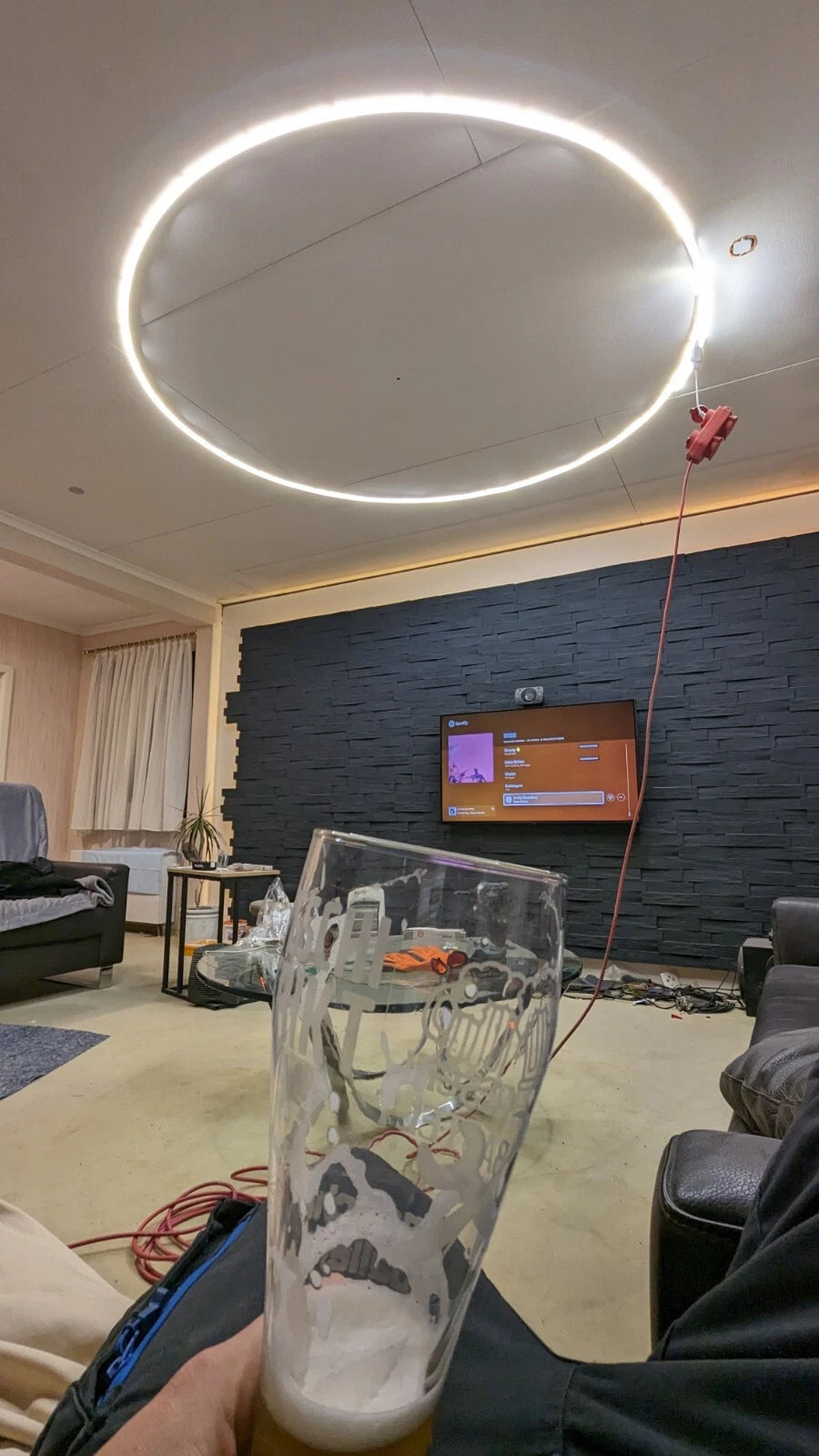 Led Deckenlampe 2 Meter Ring Leuchte 49W - Bild 14