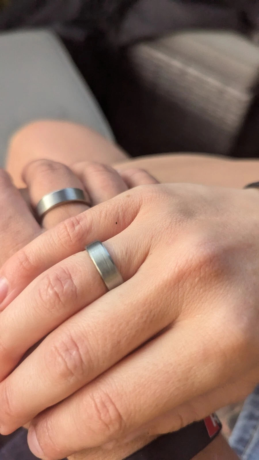Titan Partner Ringe Schmuck Fingerring Ehe Verloben Liebe Glück - Bild 2
