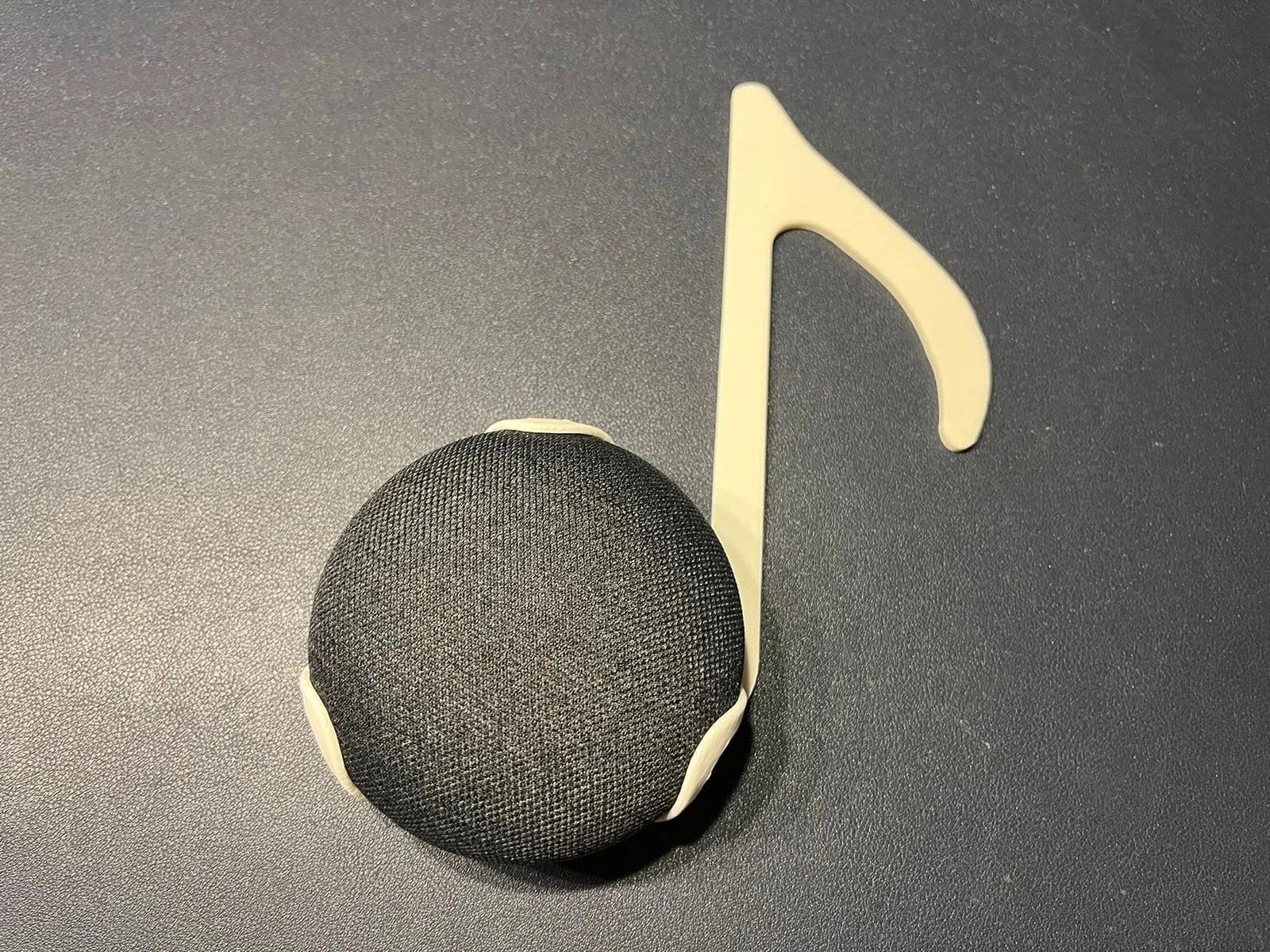 Halter für Google Home Mini Halterung für die Wand im Musik Noten Design - Bild 1