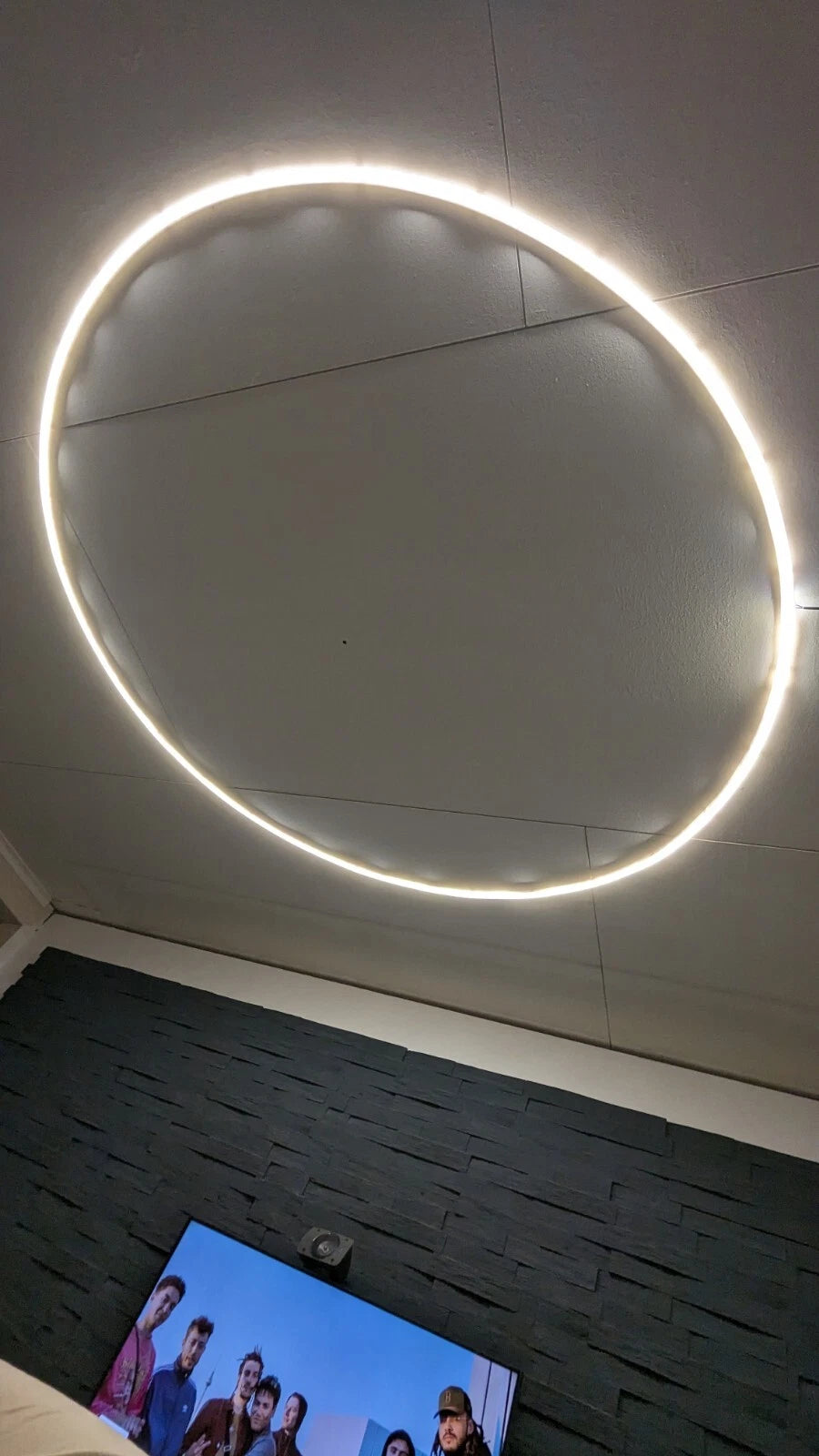 Led Deckenlampe 2 Meter Ring Leuchte 49W - Bild 2