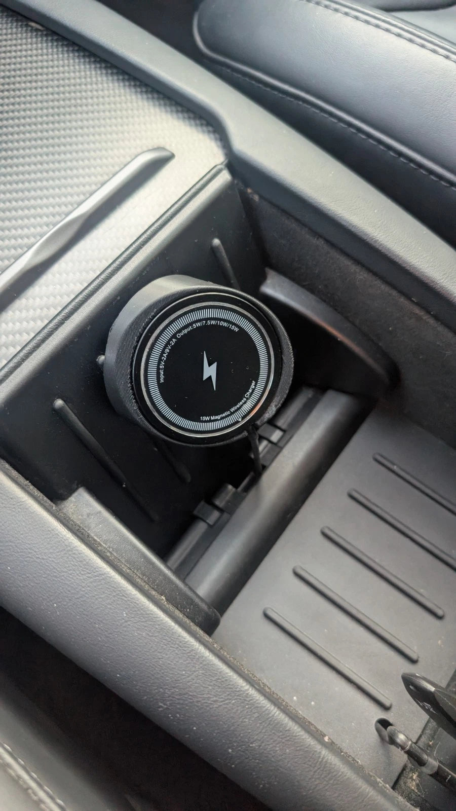 Smartphone Ladegerät Halterung für Tesla Model S MagSafe Handy Magnet - Bild 1