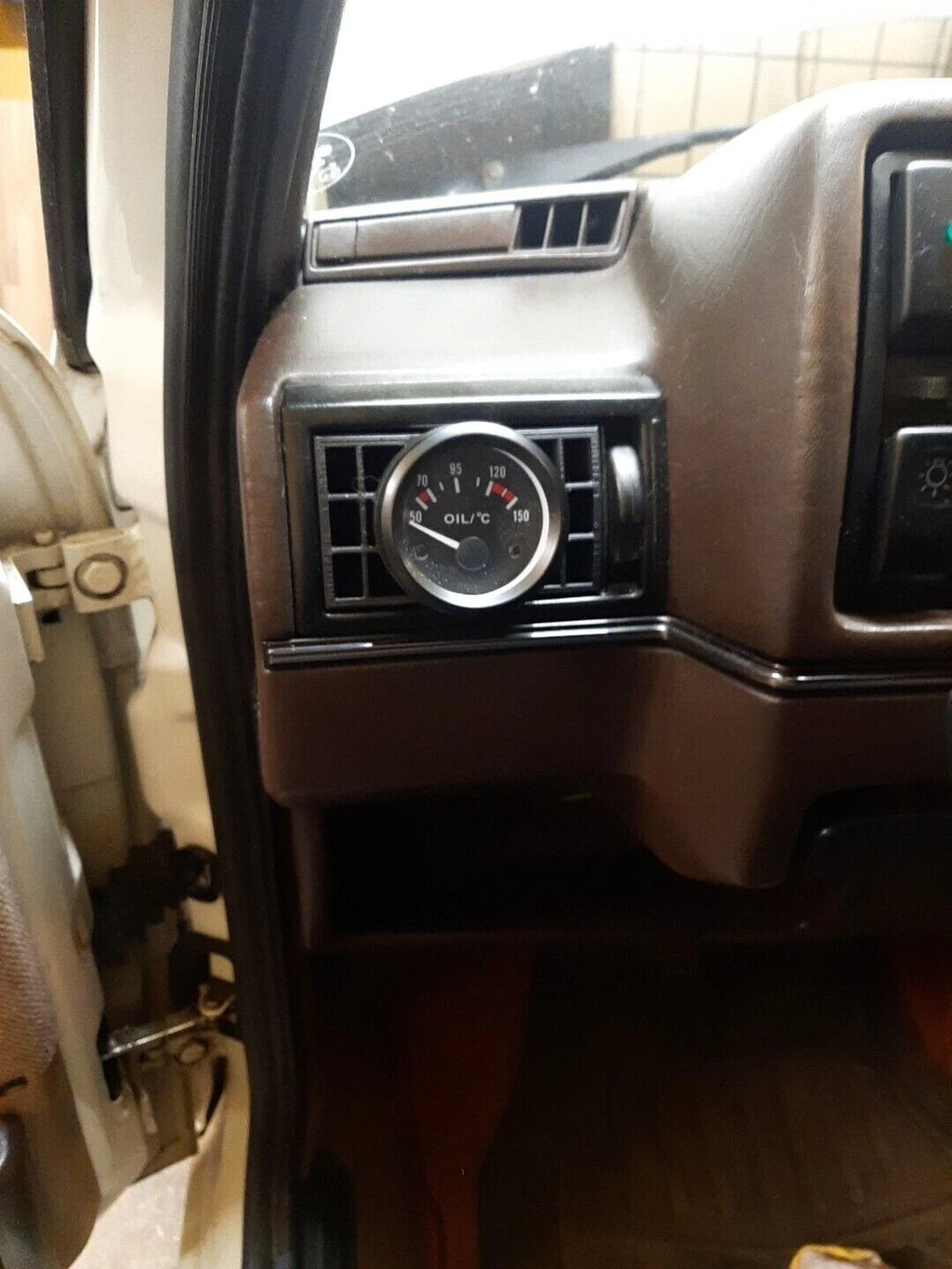 Halter für Ladedruckanzeige VW Golf 2 Gauge Instrumentenhalter Lüftung Golf II - Bild 2
