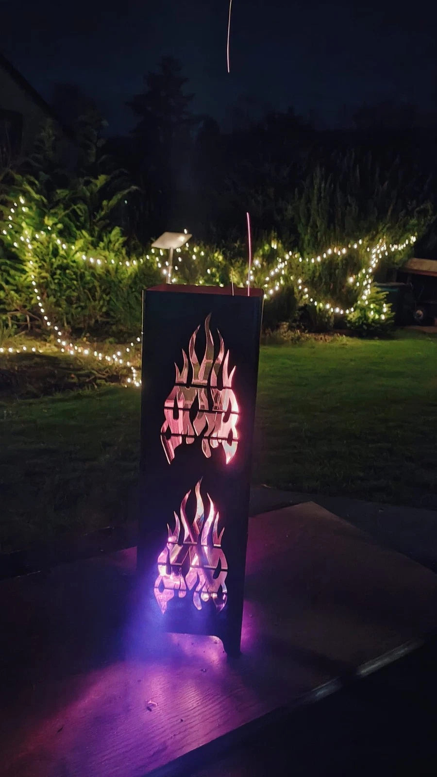 Feuer Garten Minigrill Feuerstelle Glühwein Ofen Party Grill Kamin Outdoor - Bild 7