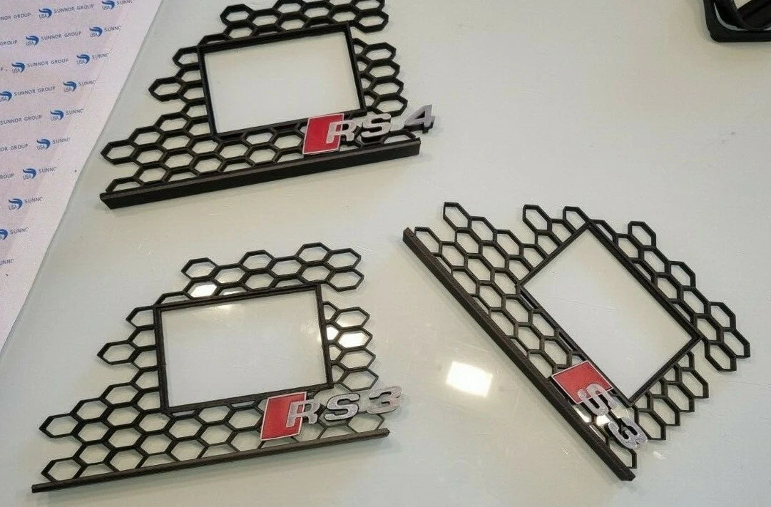 Bilderrahmen Für Audi S und RS S1 S2 S3 S4 S5 S6 S7 S8 RS2 RS3 RS4 RS5 RS6 RS7 - Bild 8