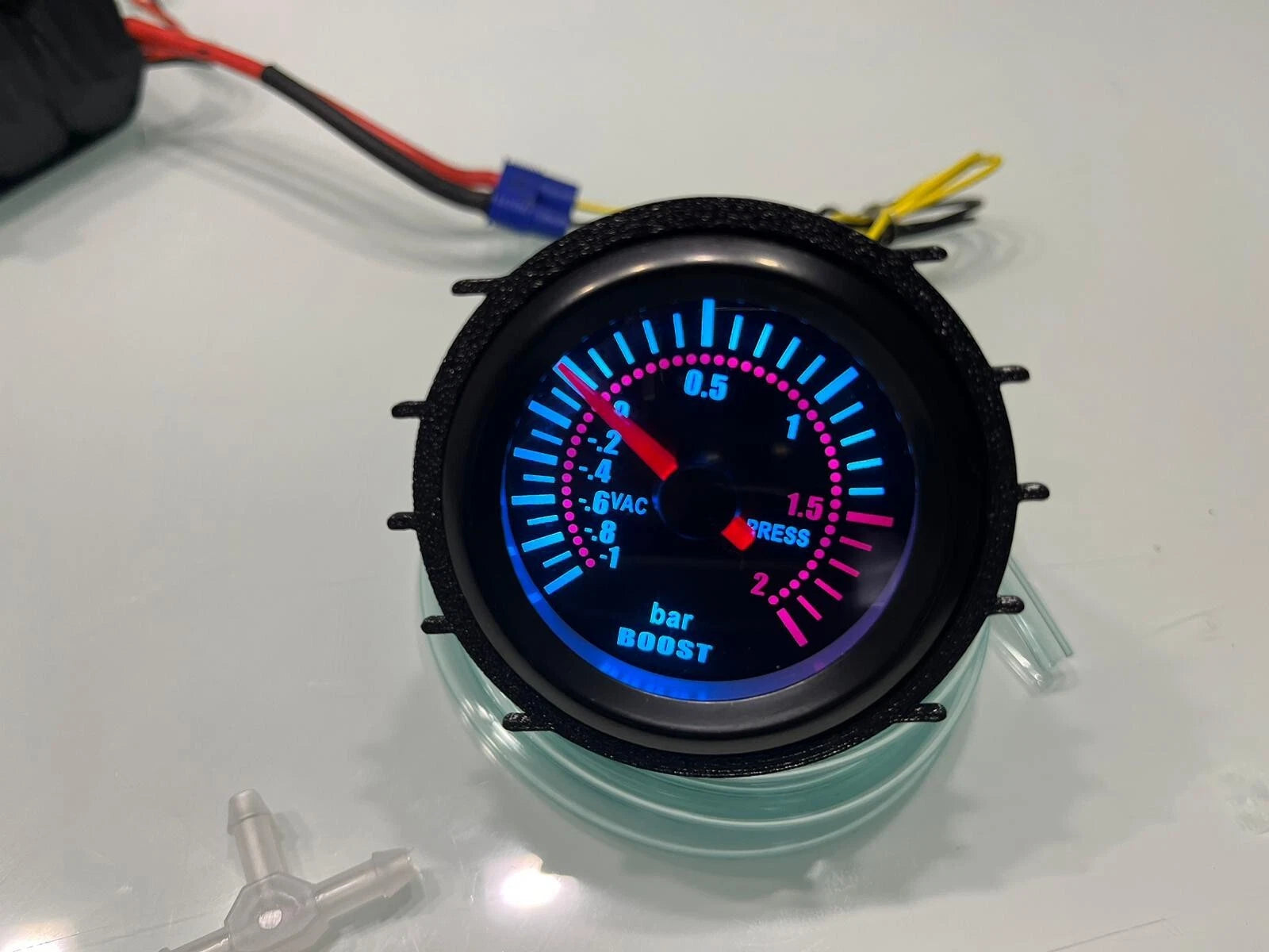 Halter für Ladedruckanzeige Audi A3 S3 RS3 8P MIT Ladedruck Gauge - Bild 2