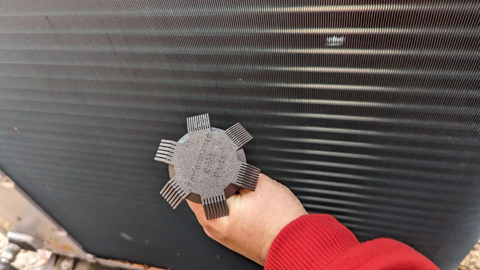 Wärmetauscher Kamm Kühlrippen Kamm zum Reparieren von Kühlfinnen Wärmepumpe kühl - Bild 5