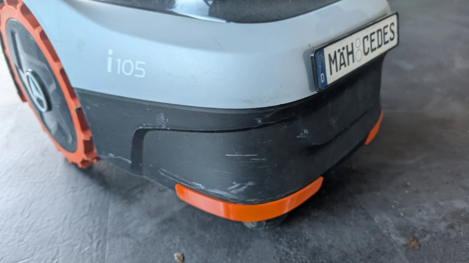 Kantenschutz für Segway Navimow Roboter Rasenmäher Stoßstange - Bild 3