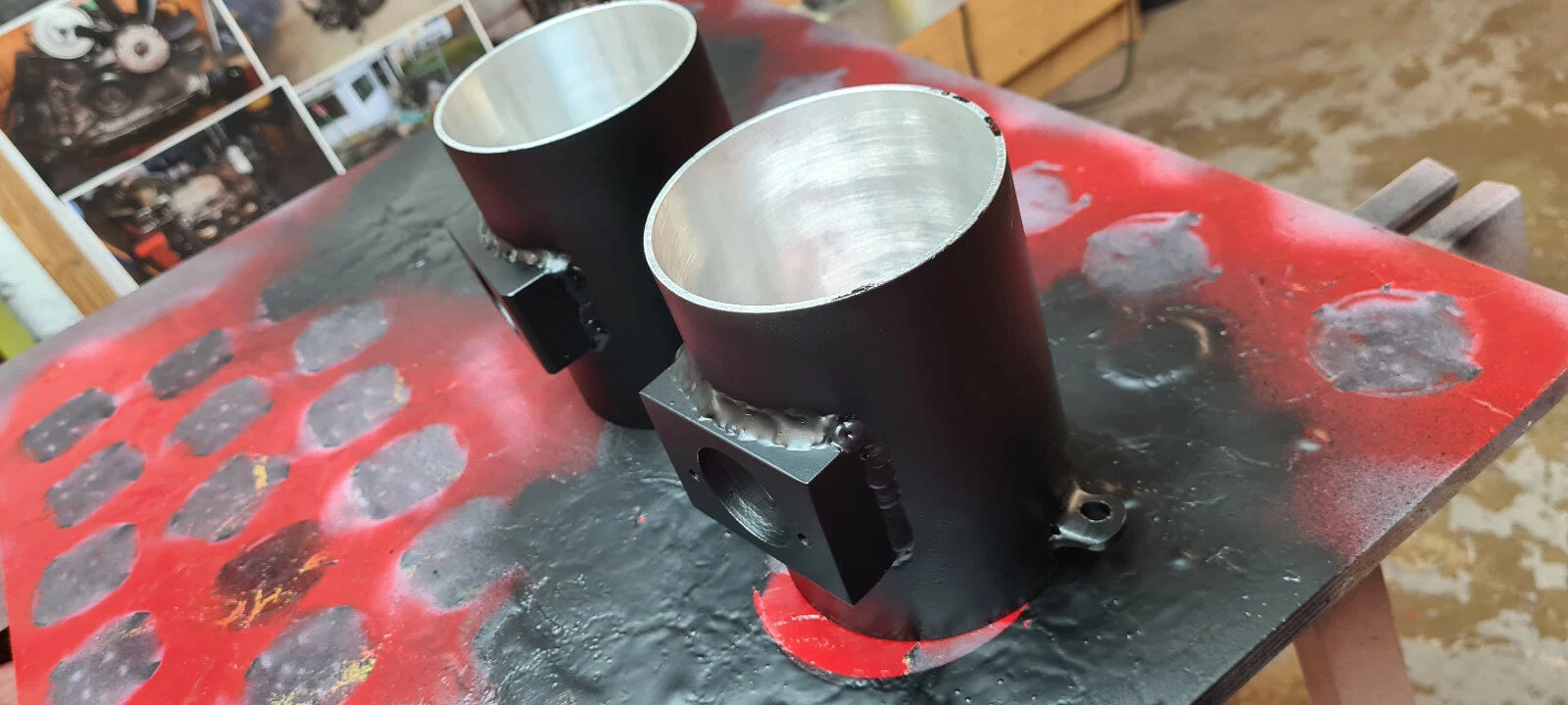 Luftmassenmesser Gehäuse für Audi RS4 b5 95mm LMM über 650 PS - Bild 3