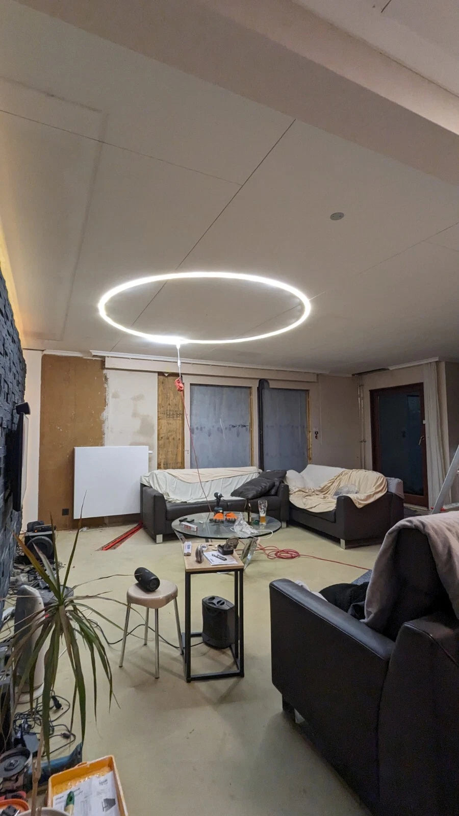 Led Deckenlampe 2 Meter Ring Leuchte 49W