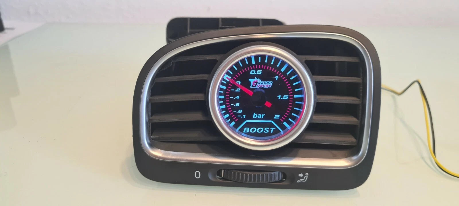 Halter für Ladedruckanzeige VW Golf 6 Gauge Instrumentenhalter Lüftung Golf VI - Bild 2