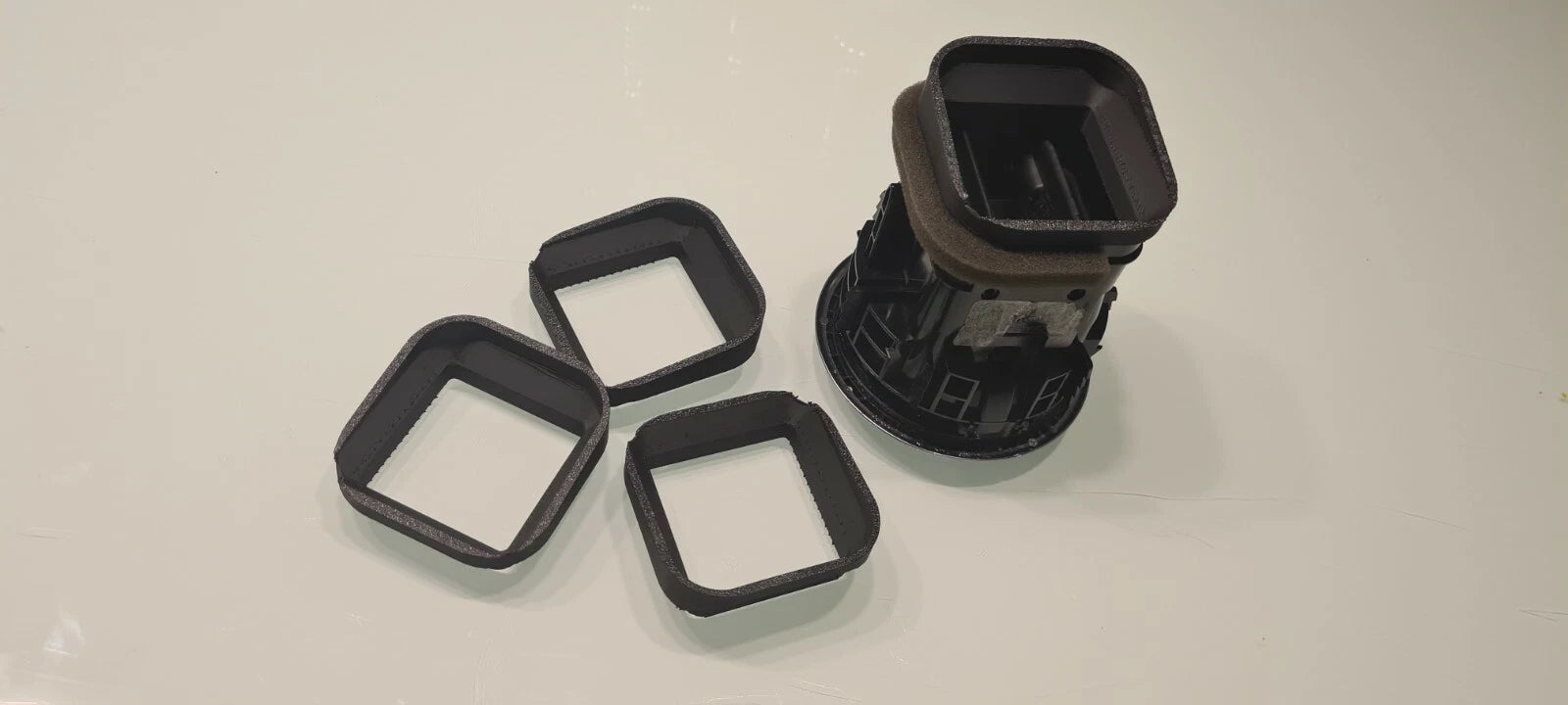 Adapterset Luftdüsen für Audi A3 8V auf A3 8P Adapter Gauge Pod