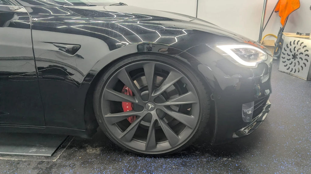 Tieferlegung für Tesla Model S Airmatic Airride Luftfahrwerk - Bild 3
