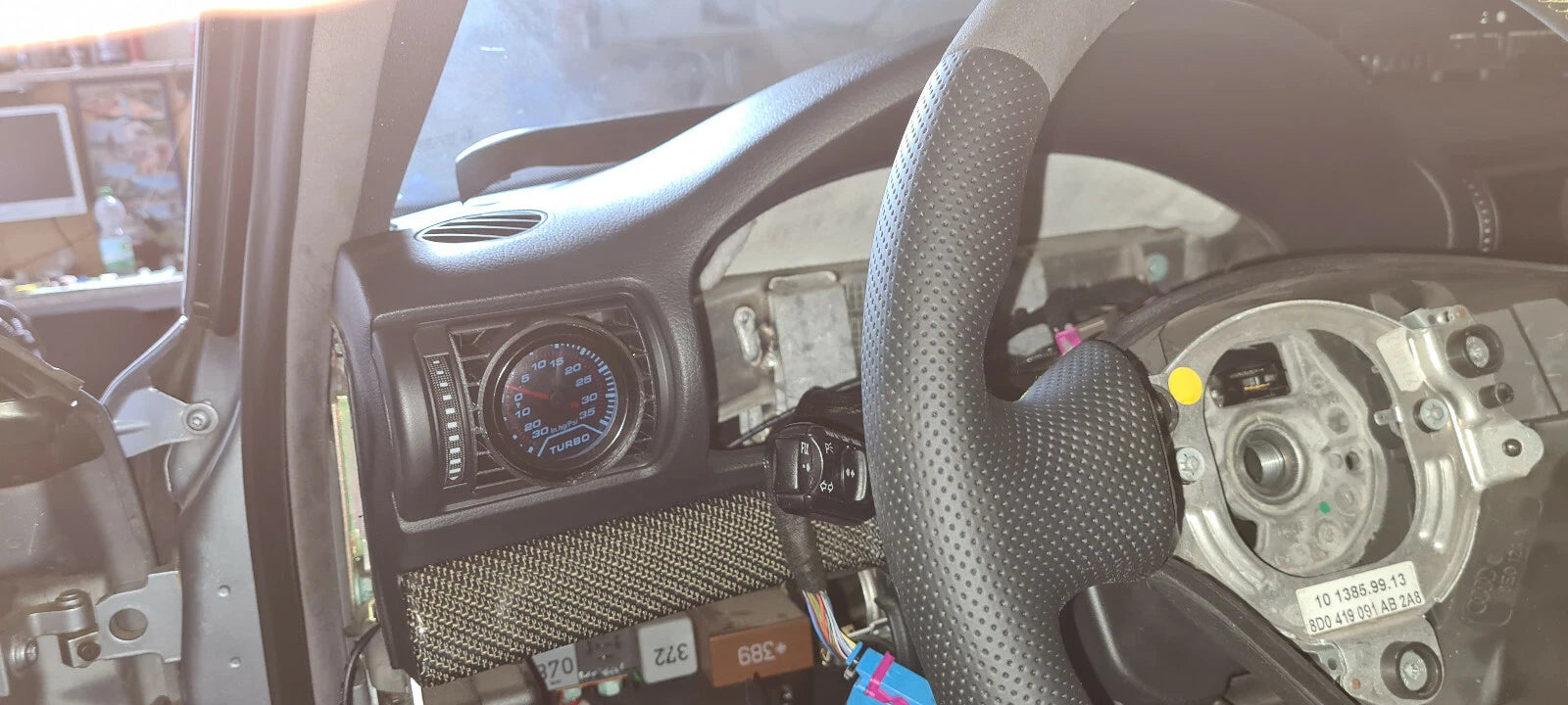 Halter für Ladedruckanzeige Audi A4 S4 RS4 B5 Instrumentenhalter Gauge - Bild 8