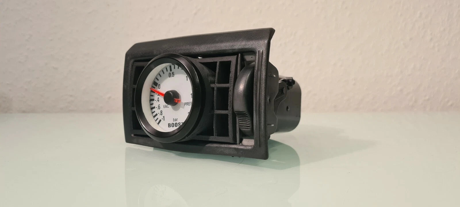 Halter für Ladedruckanzeige VW Golf 2 Gauge Instrumentenhalter Lüftung Golf II - Bild 1