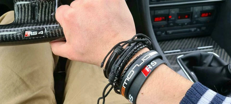 Audi RS Armband RS2 RS3 RS4 RS5 RS6 RS7 Silikonarmband - Bild 6