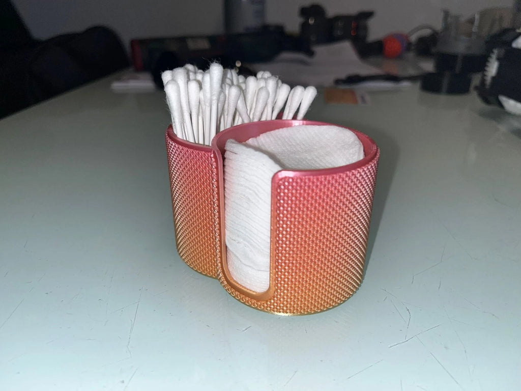 Aufbewahrungsbox für Wattestäbchen und Abschmink Pads Badezimmer Beauty Deko - Bild 8