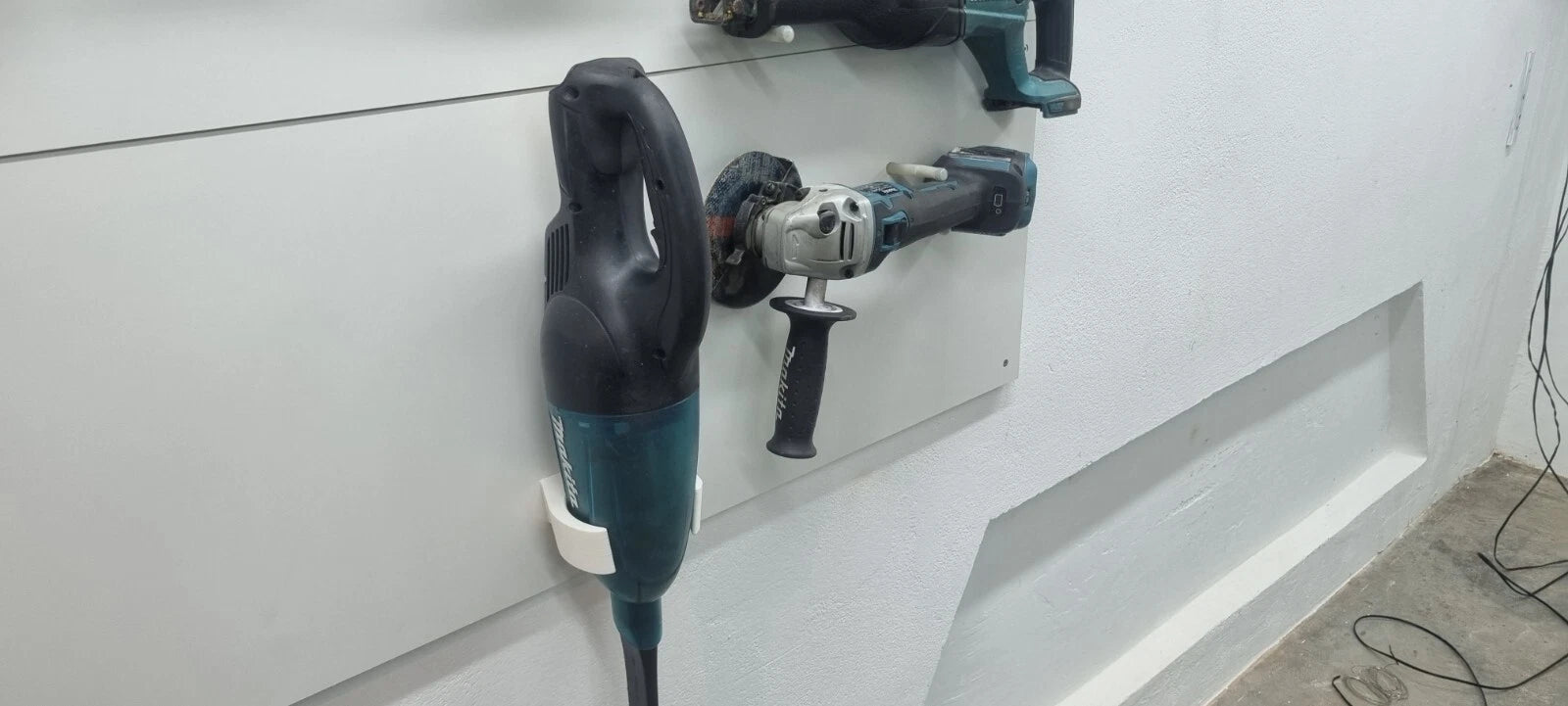 Halter für Makita Staubsauger Halterung für Handstaubsauger Makita Clip - Bild 2
