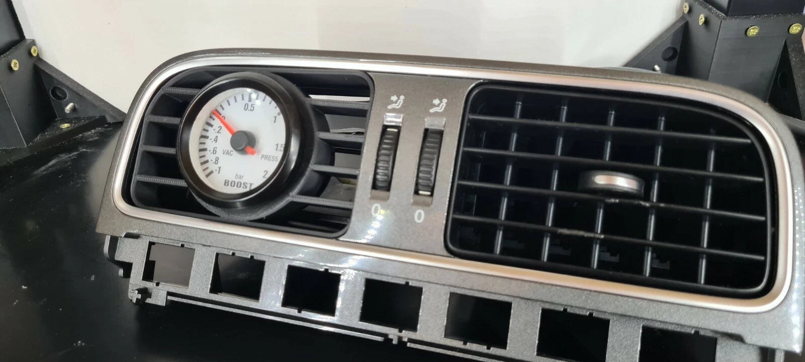 Halter für Ladedruckanzeige VW Polo 6R Gauge Instrumentenhalter Gauge - Bild 2