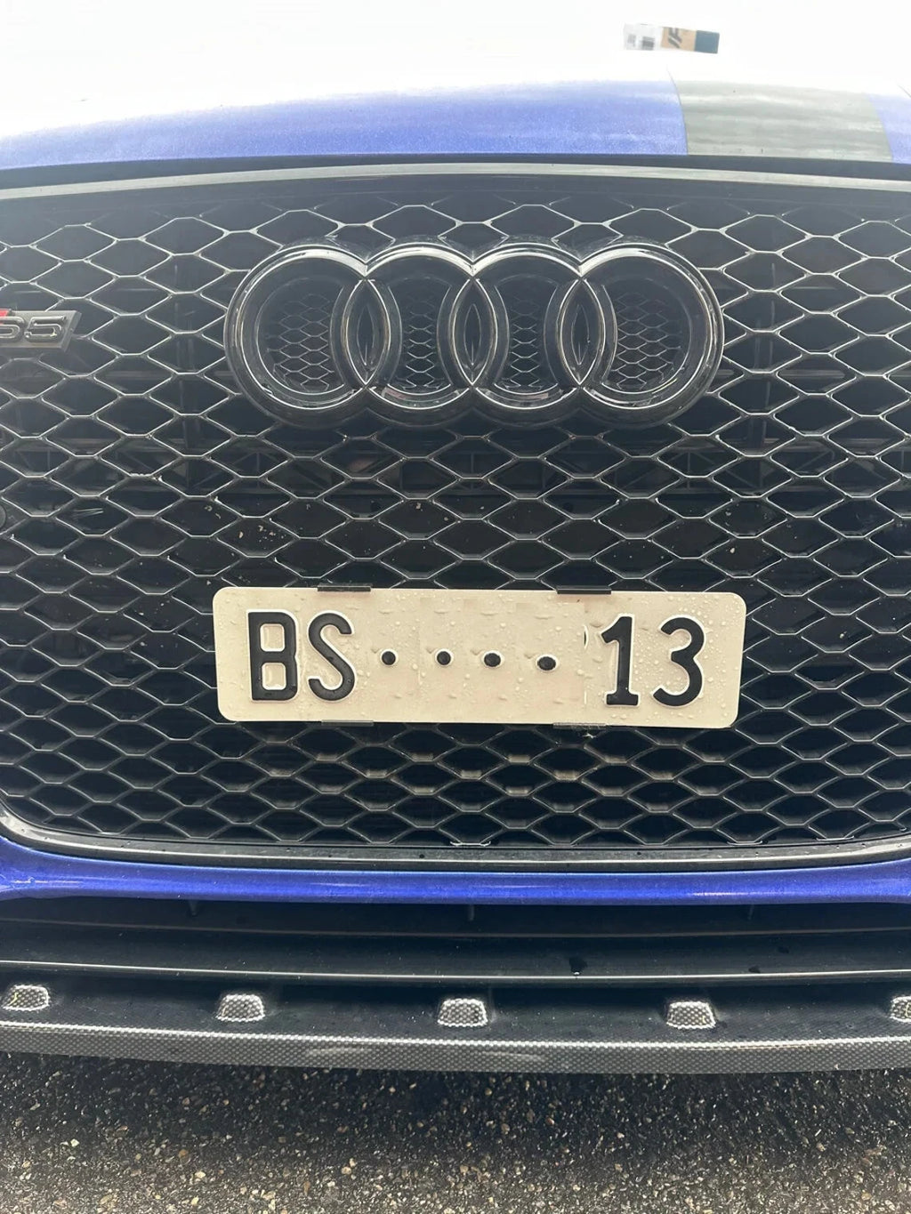 Schweiz 3D-Druck Kennzeichenhalter Klemmung für die Schweiz rahmenlos für Audi W - Bild 3