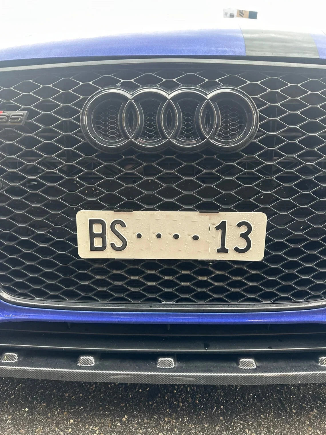 Schweiz 3D-Druck Kennzeichenhalter Klemmung für die Schweiz rahmenlos für Audi W - Bild 3
