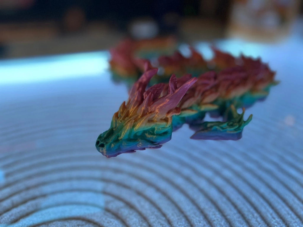Deko Drachen bunt Drache Fensterbank Schlüsselbrett Dekoration - Bild 5