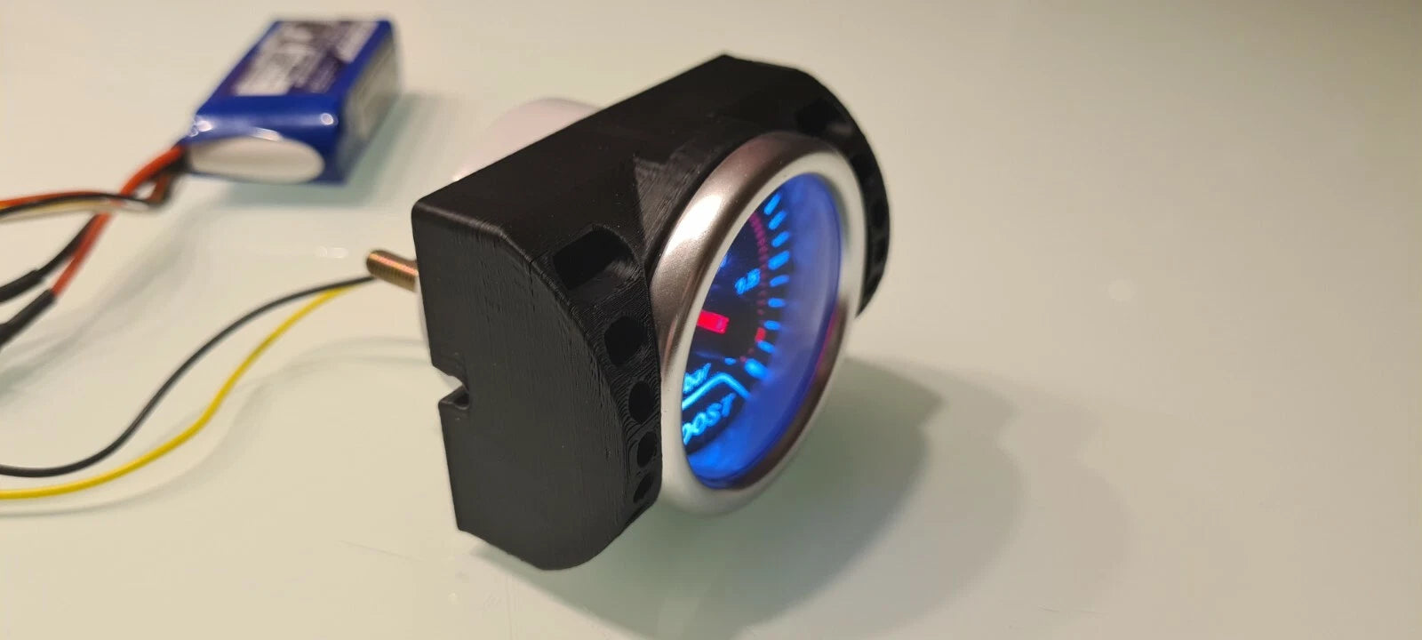 Halter für Ladedruckanzeige BMW E30 Gauge Instrumentenhalter Lüftung - Bild 3