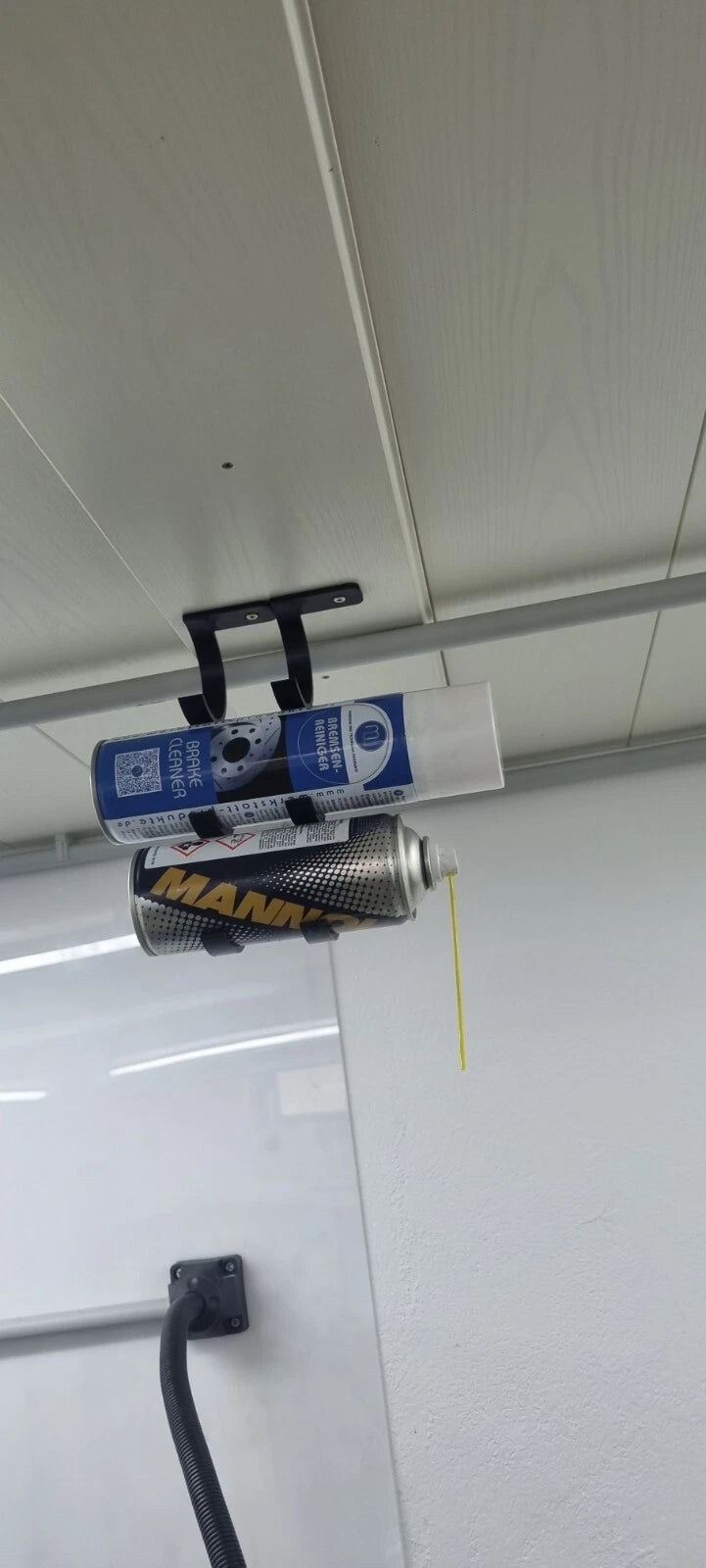 Dosenhalter für die Werkstatt für Bremsenreiniger Öl oder Lackdosen - Bild 2