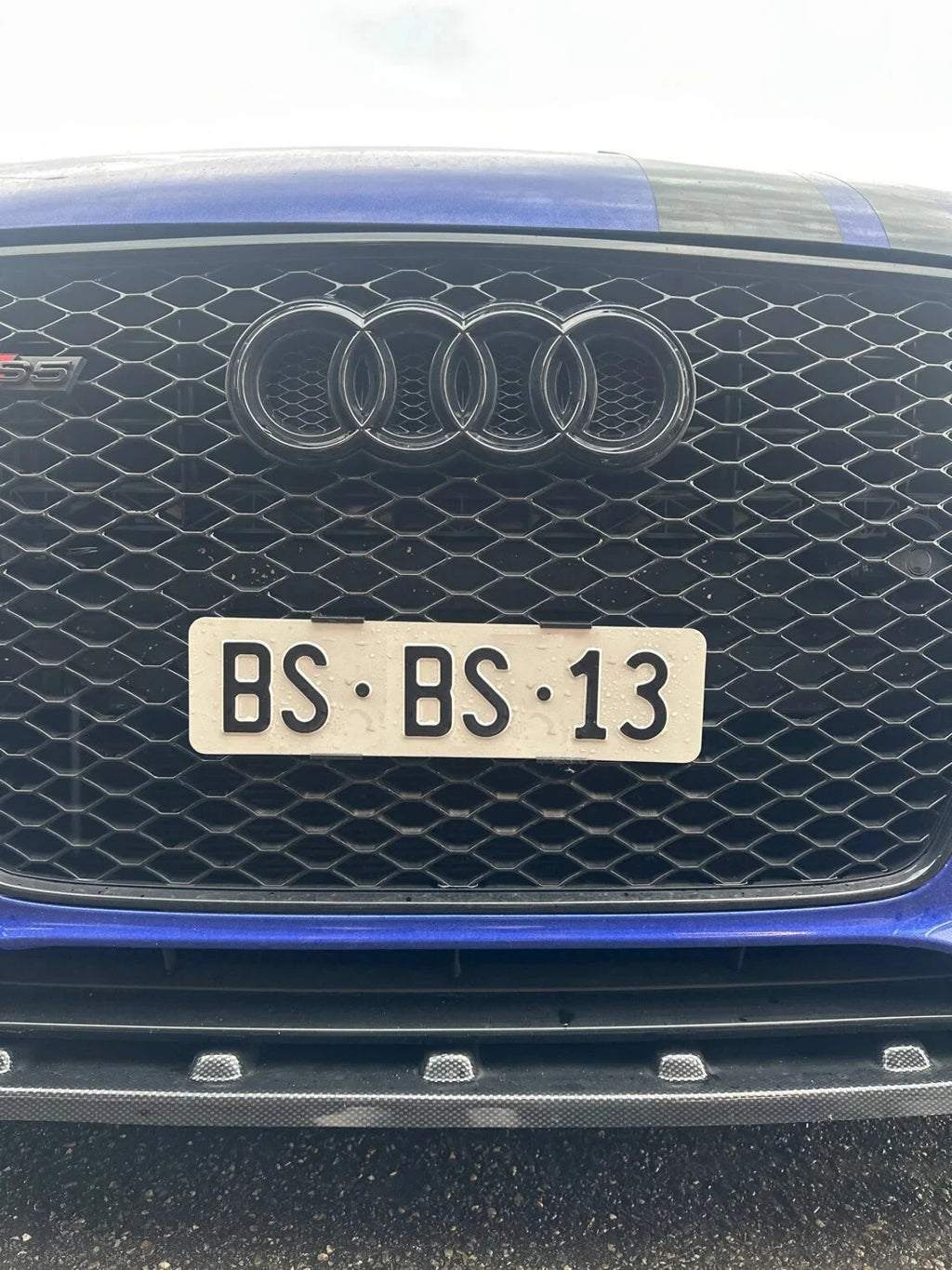 Schweiz 3D-Druck Kennzeichenhalter Klemmung für die Schweiz rahmenlos für Audi W - Bild 4