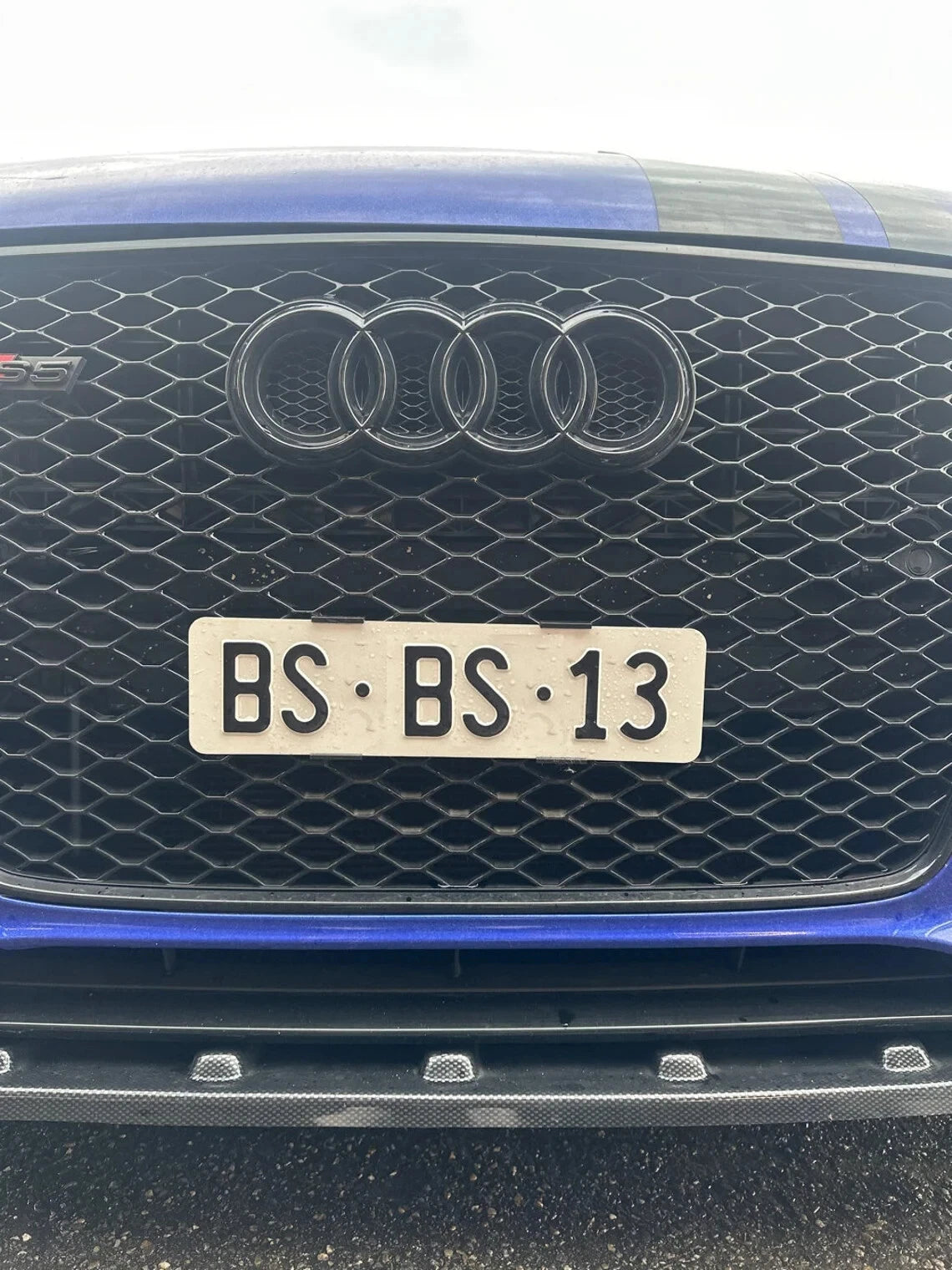 Schweiz 3D-Druck Kennzeichenhalter Klemmung für die Schweiz rahmenlos für Audi W - Bild 4