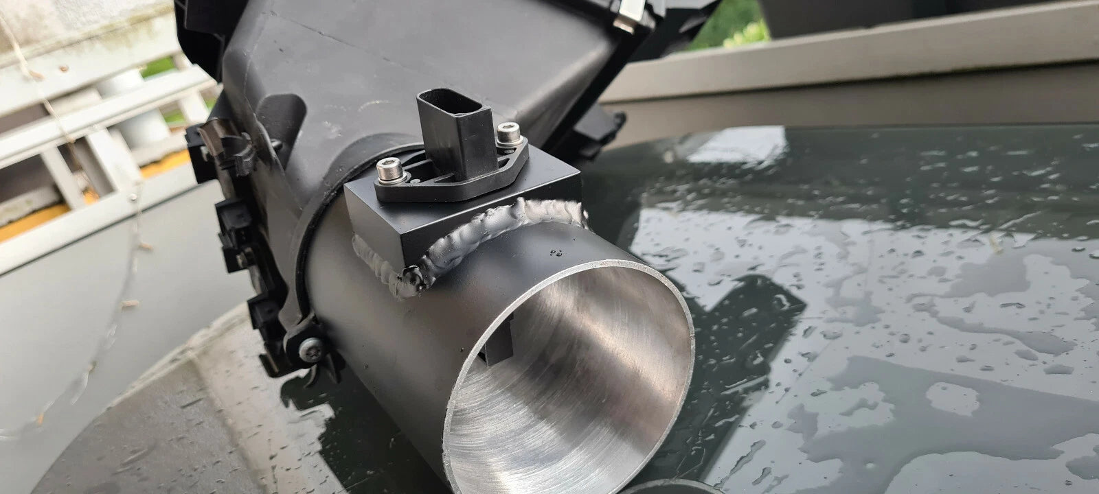 Luftmassenmesser Gehäuse für Audi RS4 b5 95mm LMM über 650 PS - Bild 6