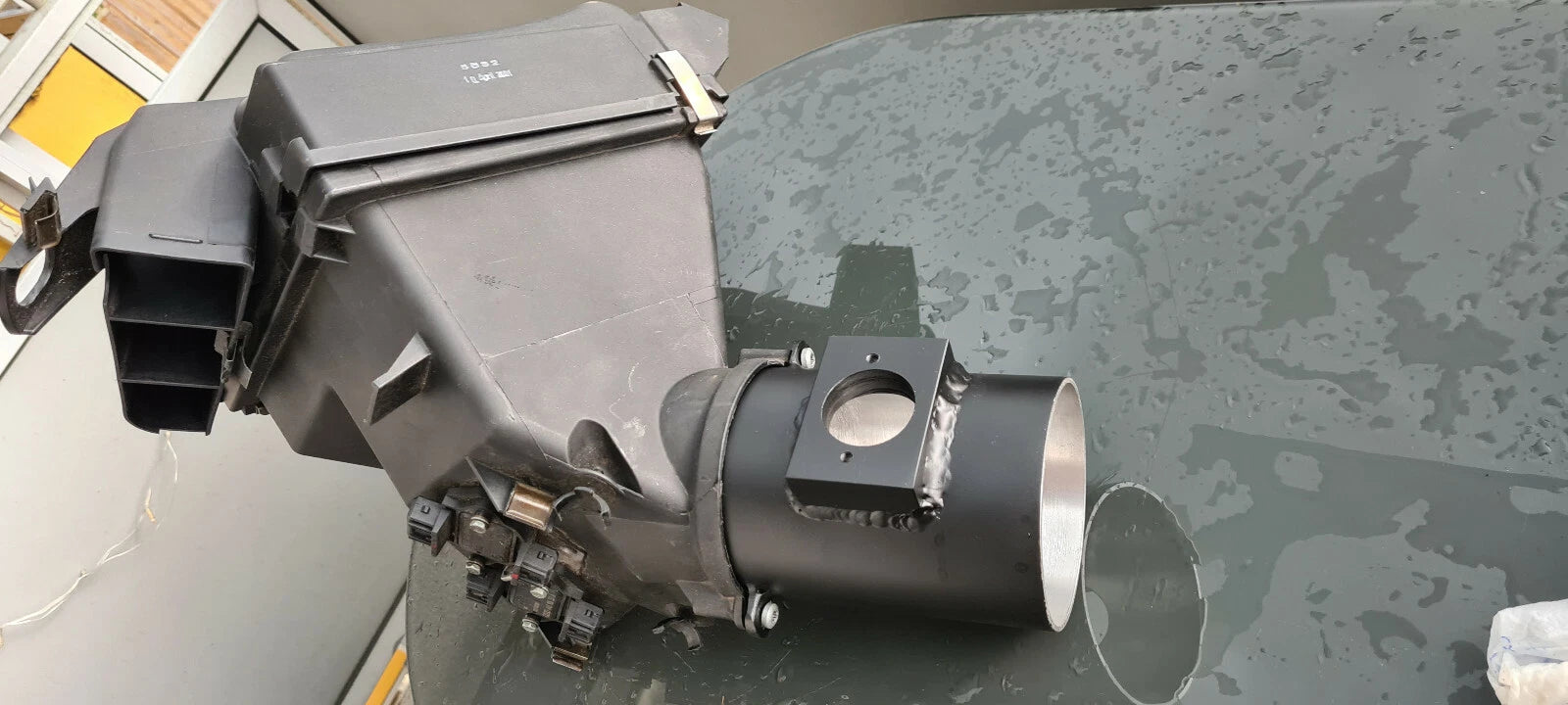 Luftmassenmesser Gehäuse für Audi RS4 b5 95mm LMM über 650 PS - Bild 4