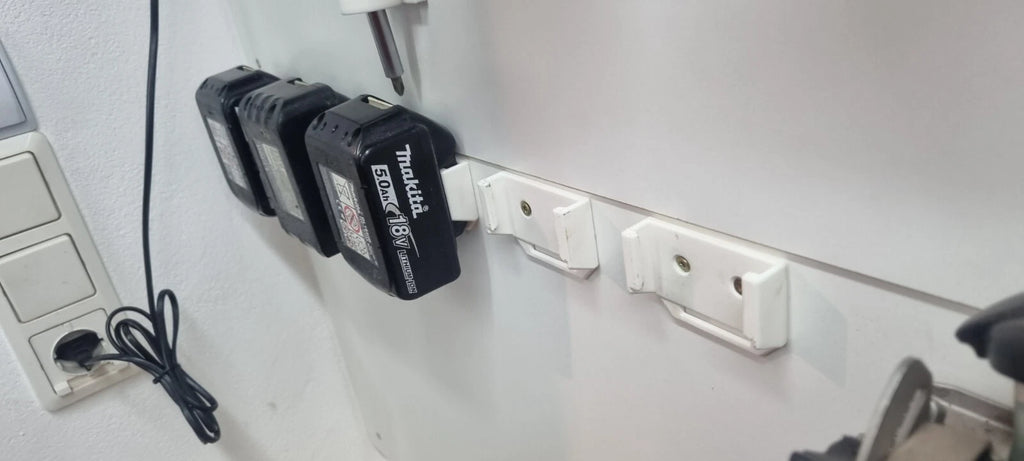 Akkuhalter für Makita Akkus Bohrmaschine Schlagschrauber - Bild 3