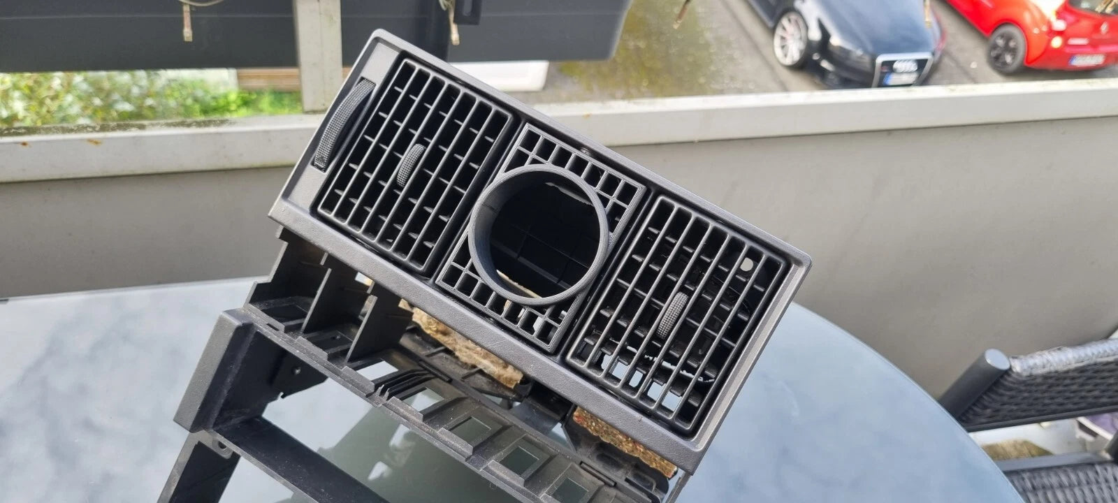 Halter für Ladedruckanzeige Audi 80 90 B3 B4 S2 RS2 Gauge Instrumentenhalter - Bild 3