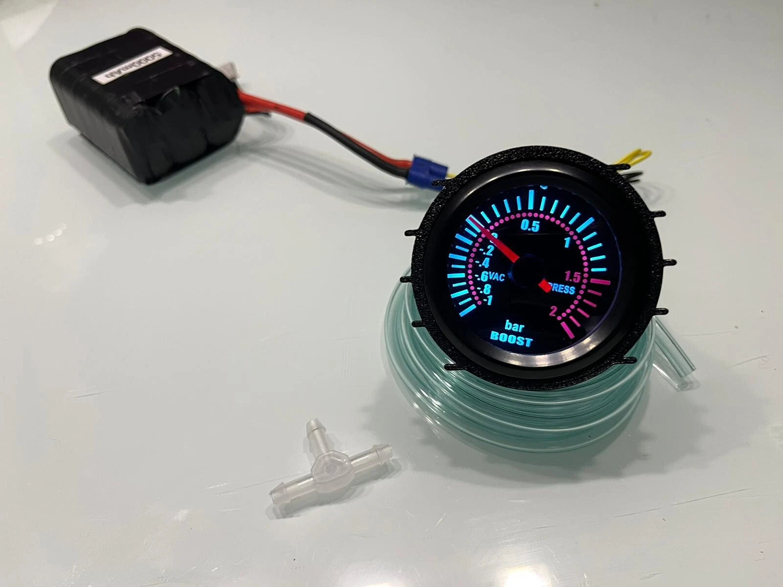 Halter für Ladedruckanzeige Audi A3 S3 RS3 8P MIT Ladedruck Gauge - Bild 4