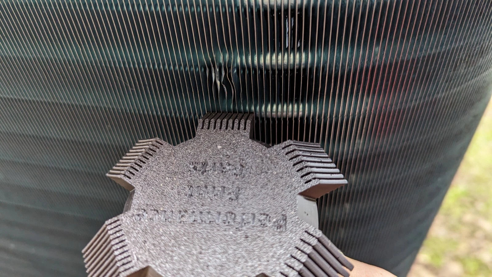 Wärmetauscher Kamm Kühlrippen Kamm zum Reparieren von Kühlfinnen Wärmepumpe kühl - Bild 7