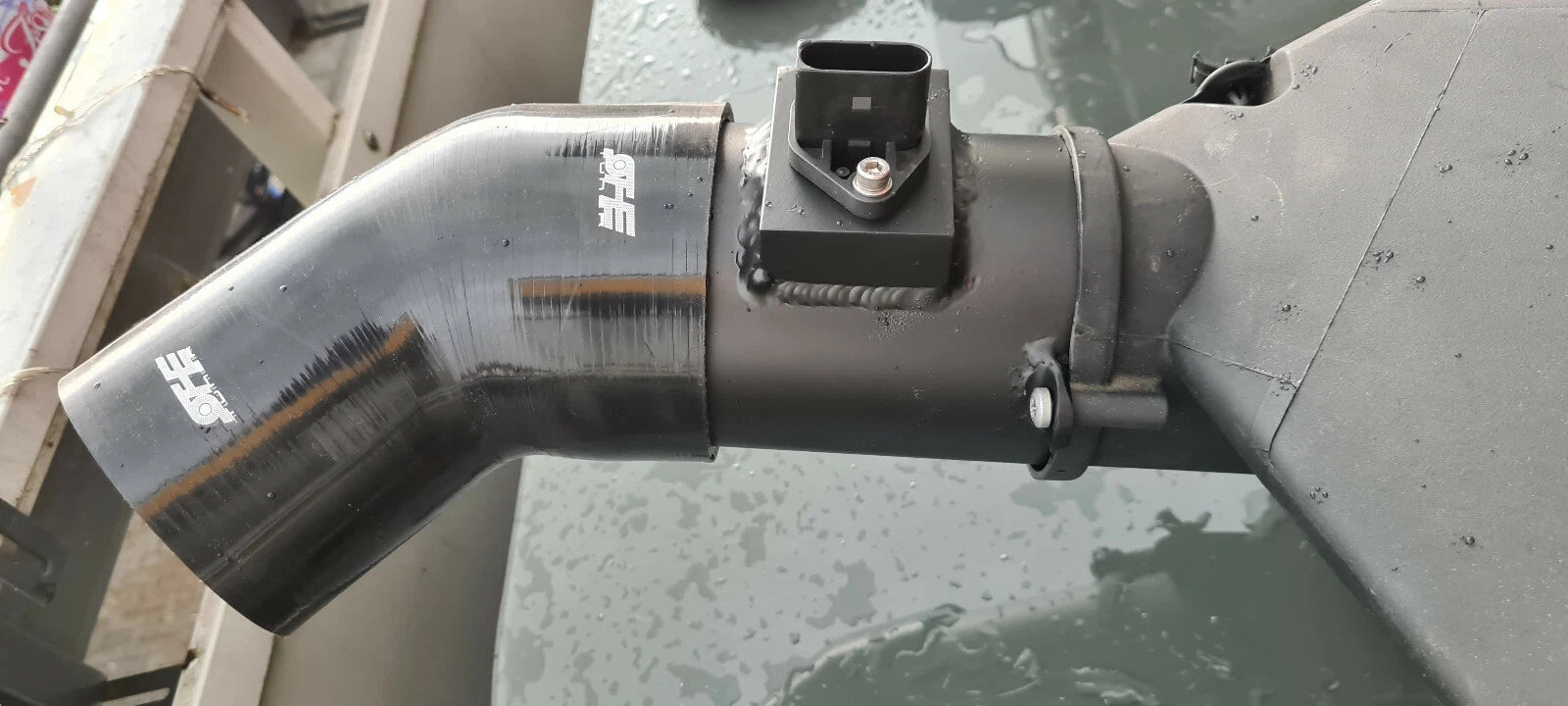 Luftmassenmesser Gehäuse für Audi RS4 b5 95mm LMM über 650 PS - Bild 2
