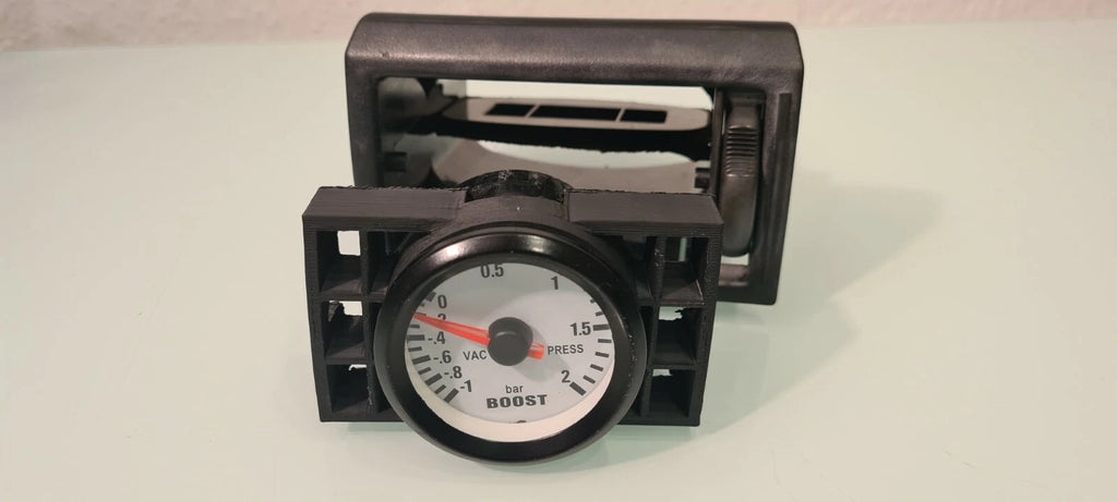 Halter für Ladedruckanzeige VW Golf 2 Gauge Instrumentenhalter Lüftung Golf II - Bild 5