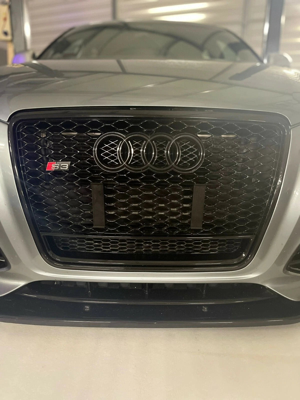 Kennzeichenhalter für Audi RS Wabengrill / Zubehör Sonderanfertigung Absprache - Bild 4